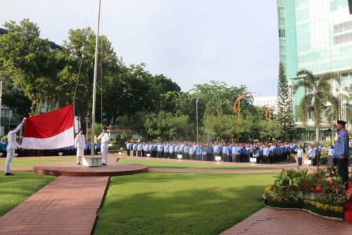 Walikota Medan Pimpin Upacara Peringatan Hari Sumpah Pemuda Ke-89 Tahun